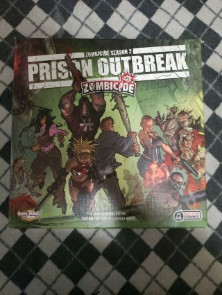 Zombicide Season 2 Prison Outbreak Board Game Expansion Complete