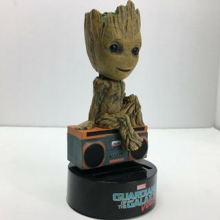 Guardians Of The Galaxy Marvel Boombox Vol 2 Groot Body Knocker Bobble Head Toy.