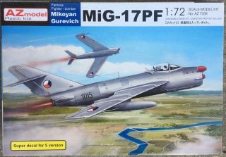 Mig - 17 Pf Fresco,  Az Models 1/72
