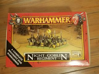 Night Goblin Regiment Warhammer Fantasy Games Workshop