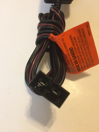 Fisher Price Power Wheels Charge Cord Ac Adapter 00801 - 1781 2