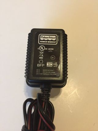 Fisher Price Power Wheels Charge Cord Ac Adapter 00801 - 1781 3