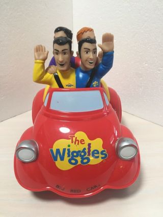 The Wiggles Big Red Car 2003 Spin Master Battery Operated - Musical Toy