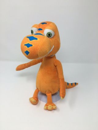 Dinosaur Train Orange Buddy T - Rex Plush.  Pbs Kids.  Jim Henson.  12