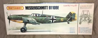1/32 Matchbox Messerschmitt Bf / 109e - 3/4 ‘emil’ Kit Pk - 502
