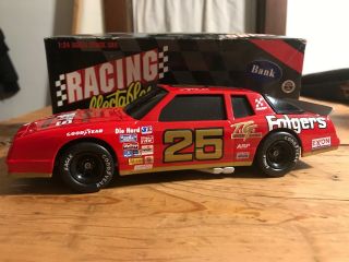 Racing Collectibles Tim Richmond/ Folgers 25 Die Cast Stock Car Bank 1 Of 5000