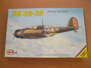 Mpm 1/72 Db 8a - 3n Attack Bomber 72525 Plastic Model Kit