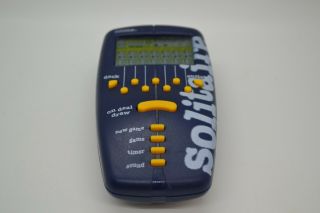 Radica Handheld Solitaire Electronic Handheld Game