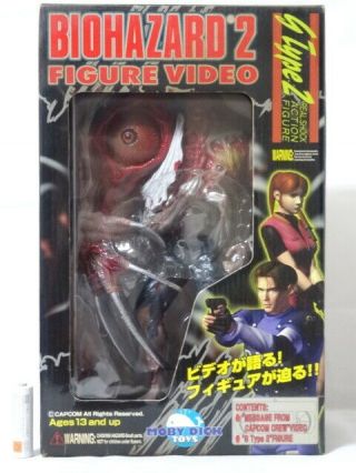 G Type 2 Real Shock Action Figure Biohazrd 2 Video Resident Evil Game Monster