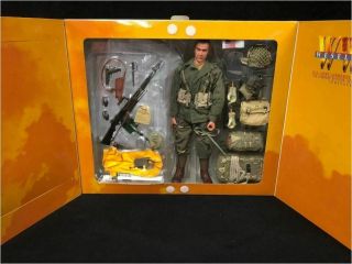 1/6 scale toy WWII - U.  S.  Airborne Gunner - Jeb - M1918 Browning Automatic Rifle 5