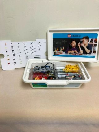 Lego Education 9689 Simple Machines Set Complete,  Bonus 8293 Motor