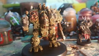 Warhammer 40k Chaos Space Marines Nurgle/death Guard Forgeworld Dreadnought