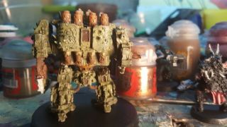 Warhammer 40k Chaos Space Marines Nurgle/Death Guard Forgeworld dreadnought 5