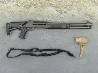 1/6 Scale Toy I.  S.  O.  F.  - Black M1014 Shotgun W/sling