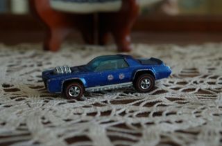 1969 Sugar Caddy Redline Hot Wheels Blue
