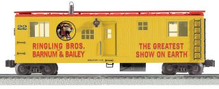 K - Line By Lionel 6 - 22251 Ringling Bros.  Barnum & Bailey Circus Scale Dormitory B