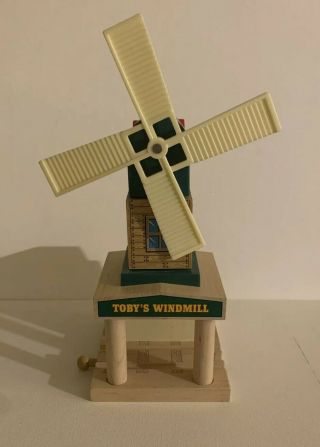 Vintage Thomas The Train Wooden Toby’s Windmill Rare 2007 Item