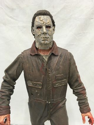 Michael Myers Halloween 18” Tall Figure Loose 2002 NECA Horror 2