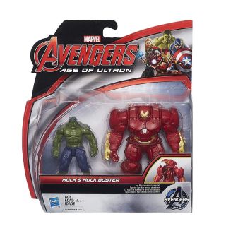 Marvel Avengers: Age Of Ultron Hulk And Hulkbuster Figure 2.  5 Inch
