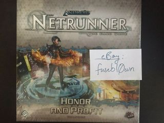 Android Netrunner Honor And Profit Expansion