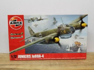 1/72 Airfix Junkers Ju 88a 4 Bomber & Bilek Eduard Color Pe Parts Discontinued