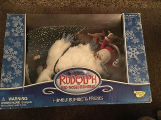 2003 Rudolph The Red Nosed Reindeer Humble Bumble & Friends 12 Pc Action Set