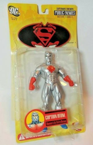 Captain Atom Dc Direct Public Enemies Superman / Batman Action Figure