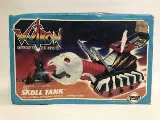 Vintage Voltron Defender Of The Universe Panosh Place Skull Tank 1984 Scavenger