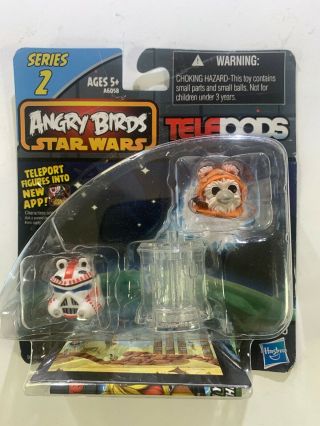 Star Wars Angry Birds Telepods Series 2 Kit Fisto Bird Shock Trooper Pig