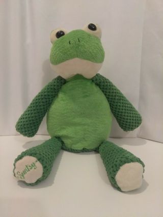 16 " Scentsy Inc.  Scentsy Buddy Frog Plush - No Scent Pouch (h)