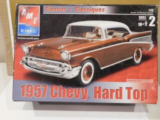 1957 Chevy Hardtop Model Kit,  Unmade,  1/25 Scale,  Amt/ertl