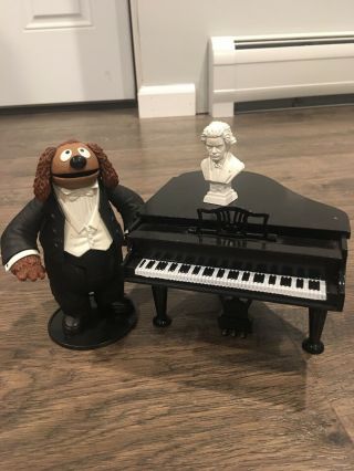 Rowlf Figure With Grand Piano The Muppet Show 25 Years Palisades Series 3