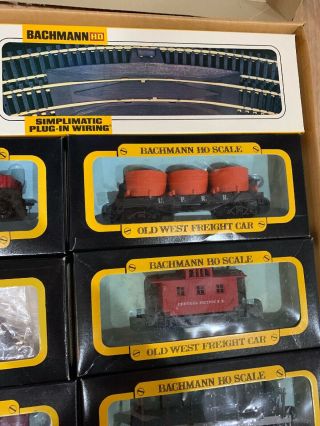 Bachman HO Scale Electric Train Set Old West Overland Freight 7