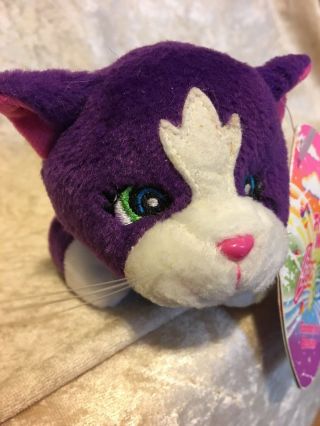 Lisa Frank Stuffed Cat Playtime Plush Beanbag 3