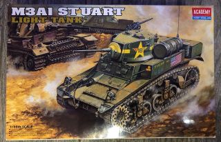 1/35 Academy M3a1 Stuart Light Tank 13269
