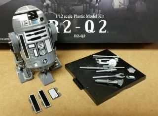 Bandai Star Wars R2 - Q2 Completed Action Figure 1/12 Model Kit Astromech Droid