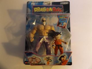 Jakks Pacific Dragon Ball DBZ Buff Roshi with Goku figure on Card 2