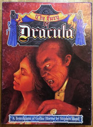 The Fury Of Dracula,  Games Workshop 002341,  First Edition,  Complete