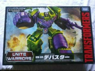 Takara Tomy Transformers Unite Warriors Uw - 04 Devastator Titan Class