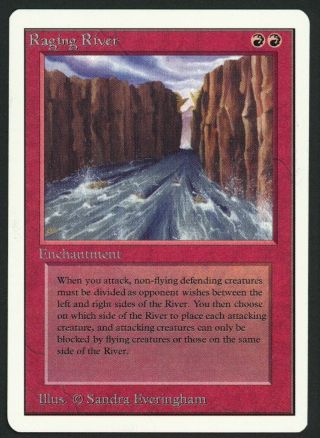 1x Unlimited Raging River (roller Line) Mtg Unlimited - Kid Icarus -