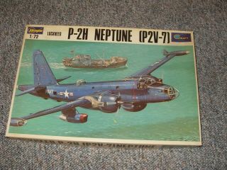 Minicraft Hasegawa Lockheed P2h (p2v - 7) Neptune,  Overall Sea Blue,  S/i