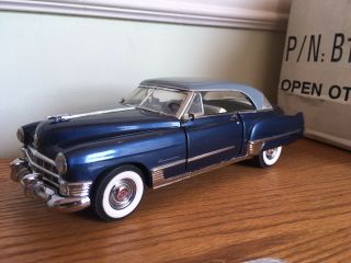 1949 Cadillac Coupe Deville 1:24 Blue & Gray Franklin No