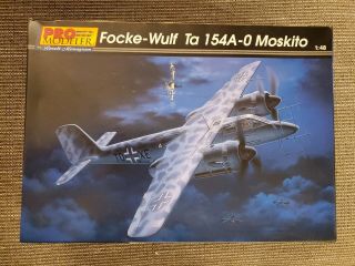 Revell/ Monogram Pro Modeler 1:48 Focke - Wulf Ta 154a - 0 Moskito
