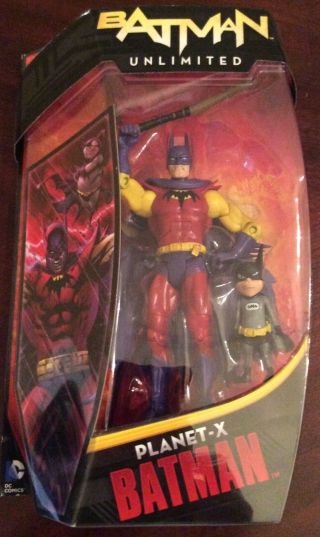The 52 Batman Unlimited Planet - X Batman & Batmite 6 " Action Figure