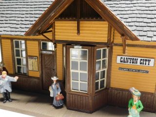 G Scale - POLA LGB - Canyon City Passenger Station Building for Train Layout 3