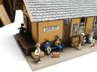 G Scale - POLA LGB - Canyon City Passenger Station Building for Train Layout 7