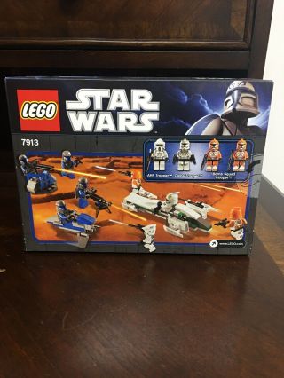 2 LEGO Star Wars 7914 & 7913 Clone Trooper Speeder & Mandalarorian 3