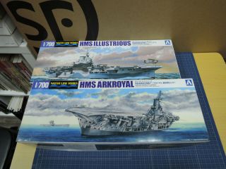 1/700 Hms Illustrious And Hms Ark Royal Carrier