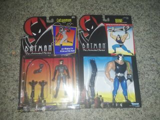 Dc Batman The Animated Series Kenner Catwoman & Bane 1993