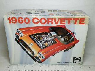 1/25 Mpc 1960 Chevrolet Corvette Unsealed Model Kit